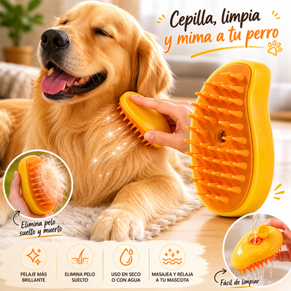 Cepillo para mascotas 3 en 1